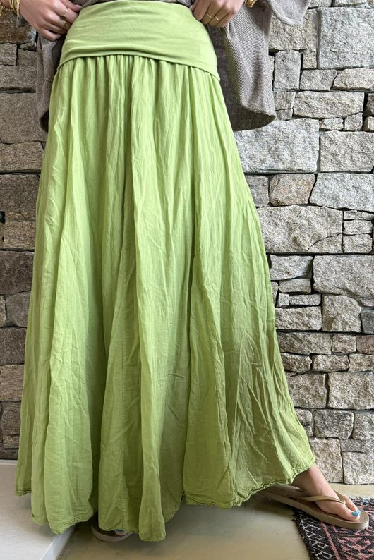 Songbird Bandeau Skirt Dress Kiwi 
